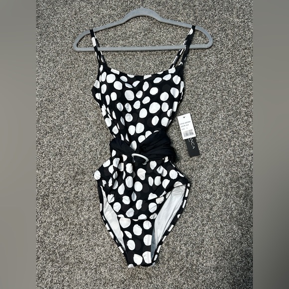 NWT La Blanca Standard Lingerie One Piece Swimsuit Size 6 - Picture 3 of 7